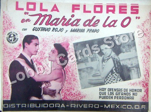 LOLA FLORES -/ MARIA DE LA O